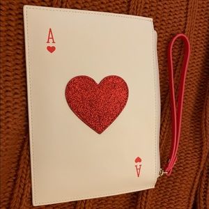 Kate Spade Ace of Hearts Wristlet